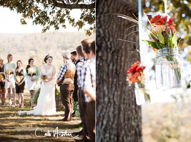 front porch farms, nashville wedding, mason jars, outdoor, cali ashton